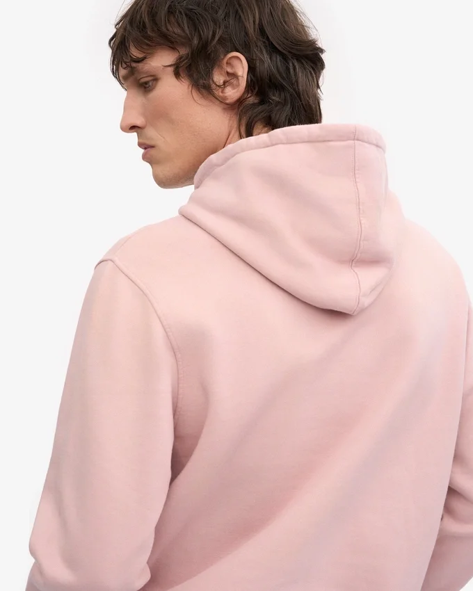 Classic Organic huvtröja – blekt rosa