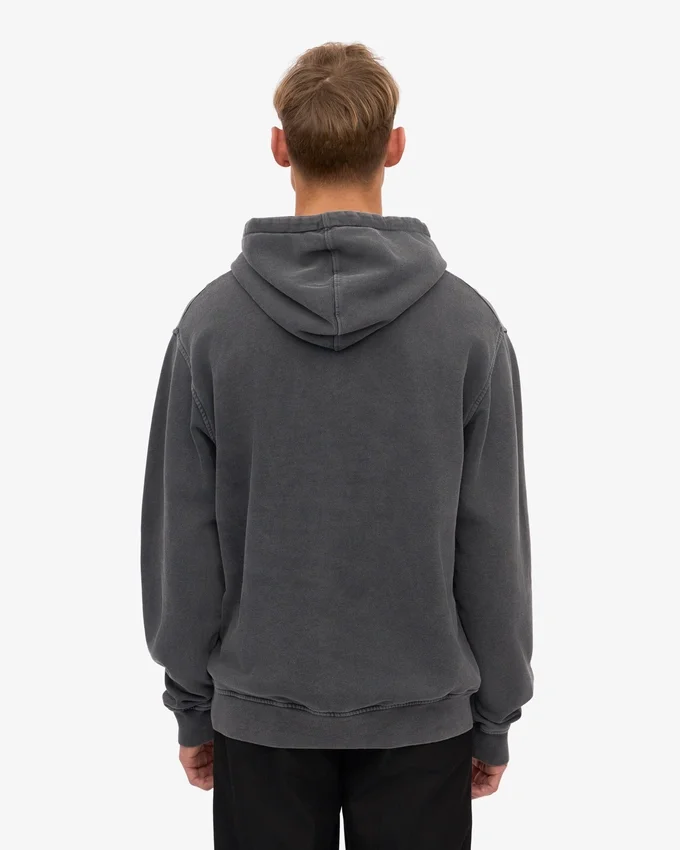 Classic Organic huvtröja – blekt svart
