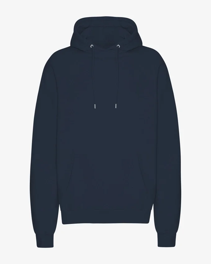Classic Organic huvtröja – marinblå