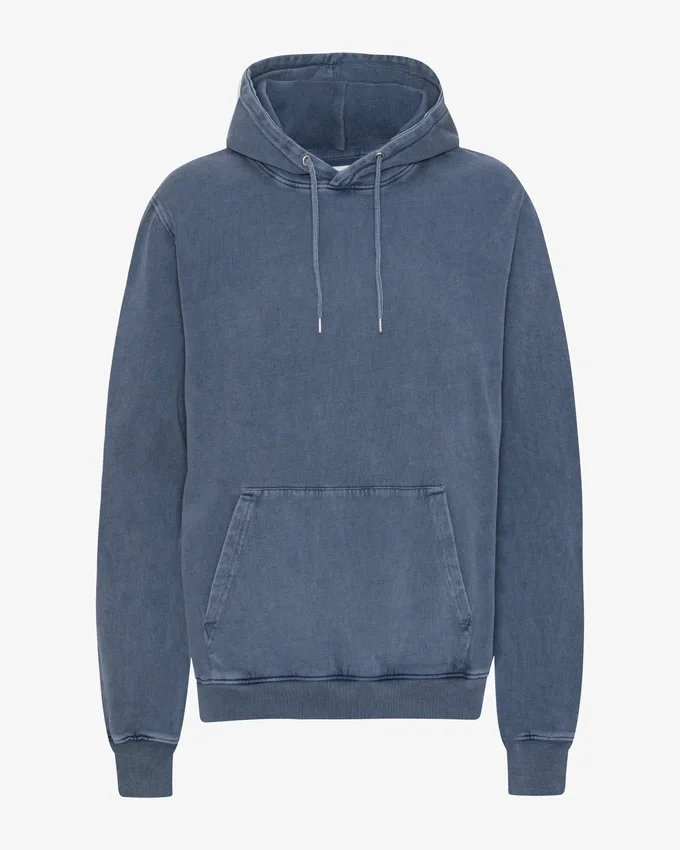 Classic Organic huvtröja – neptunblå