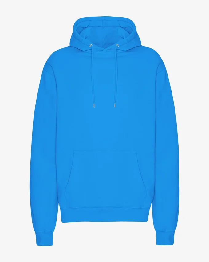 Classic Organic huvtröja – Pacific Blue