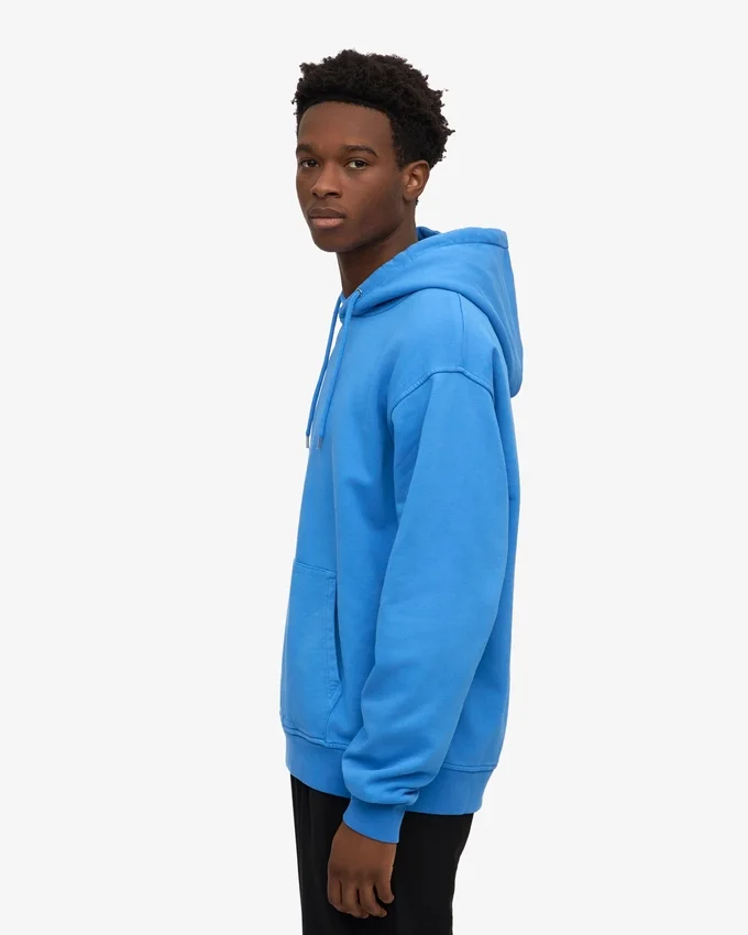 Classic Organic huvtröja – Pacific Blue