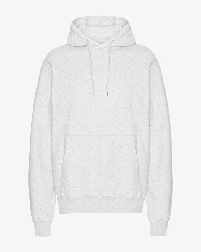 Classic Organic huvtröja – snömelange