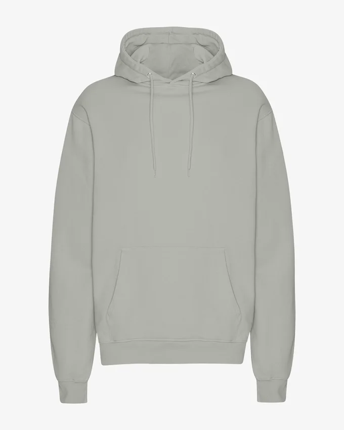 Classic Organic huvtröja – stålblå