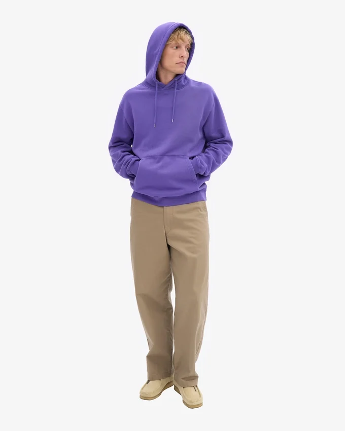 Classic Organic huvtröja – ultraviolett