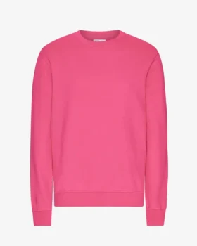 Classic Organic T-shirt med rund hals – Bubblegumrosa