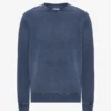 Classic Organic T-shirt med rund hals – neptunblå