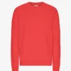Classic Organic T-shirt med rund hals – röd mandarin