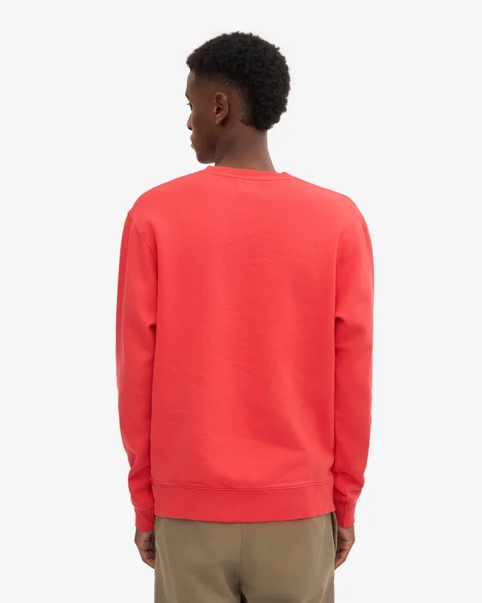 Classic Organic T-shirt med rund hals – röd mandarin