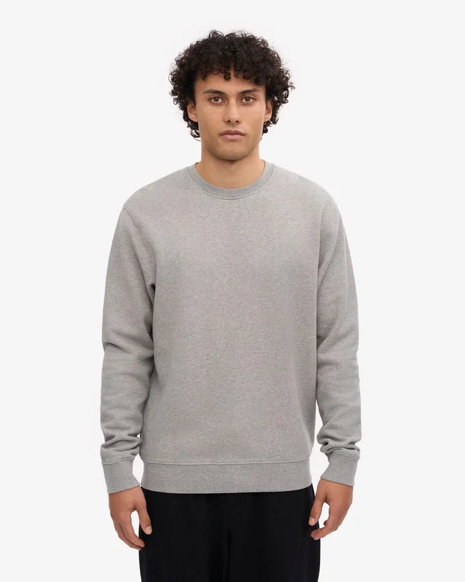 Classic Organic T-shirt – melerad grå
