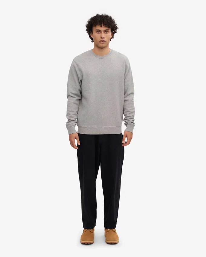 Classic Organic T-shirt – melerad grå