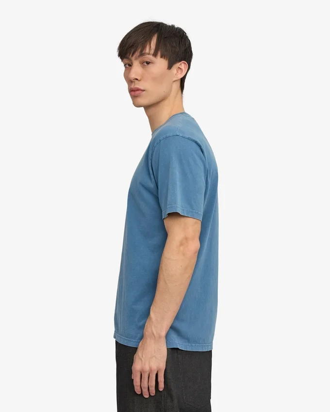 Classic Organic Tee – blekt indigo