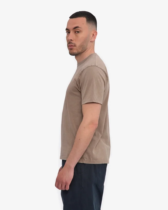 Classic Organic Tee – blekt khaki