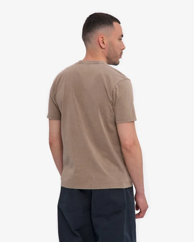 Classic Organic Tee – blekt khaki