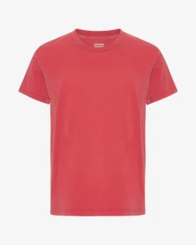 Classic Organic Tee – blekt röd