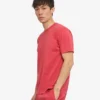 Classic Organic Tee – blekt röd