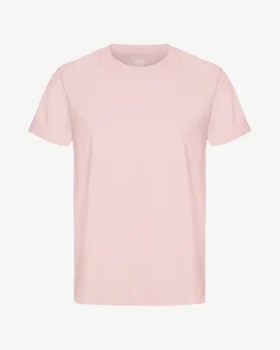 Classic Organic Tee – blekt rosa