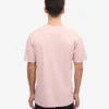 Classic Organic Tee – blekt rosa