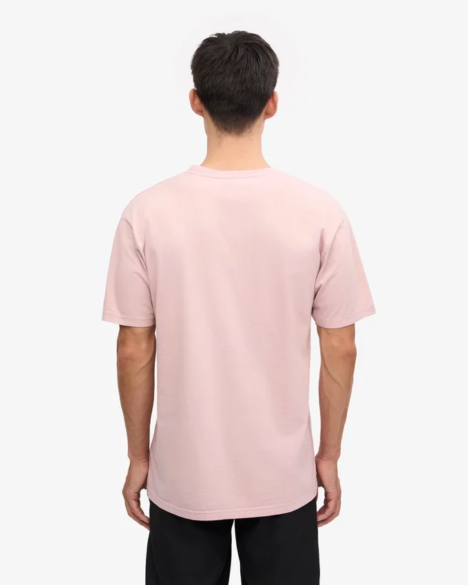 Classic Organic Tee – blekt rosa