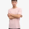 Classic Organic Tee – blekt rosa