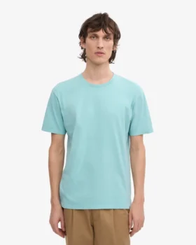 Classic Organic Tee – blågrön