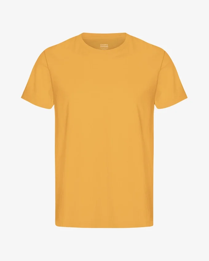 Classic Organic Tee – bränd gul