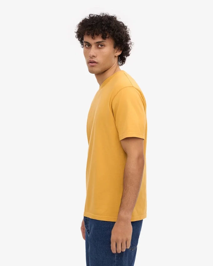 Classic Organic Tee – bränd gul