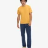 Classic Organic Tee – bränd gul