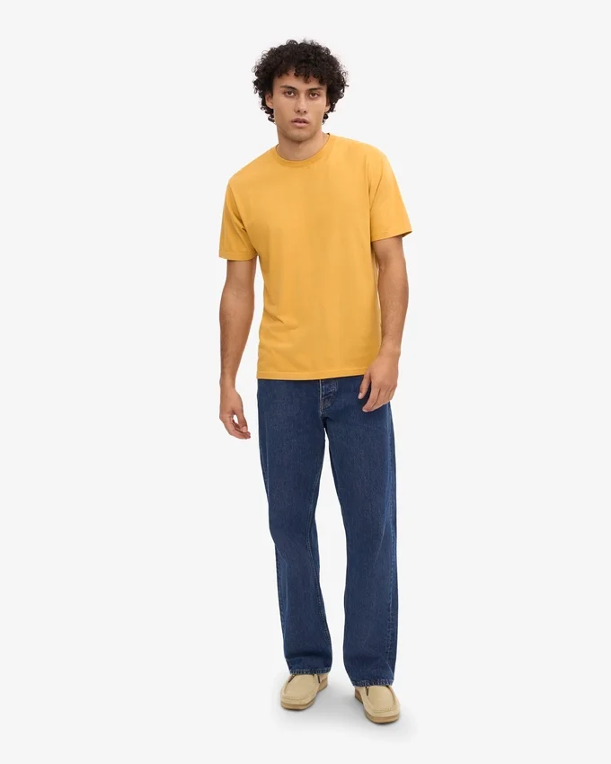 Classic Organic Tee – bränd gul