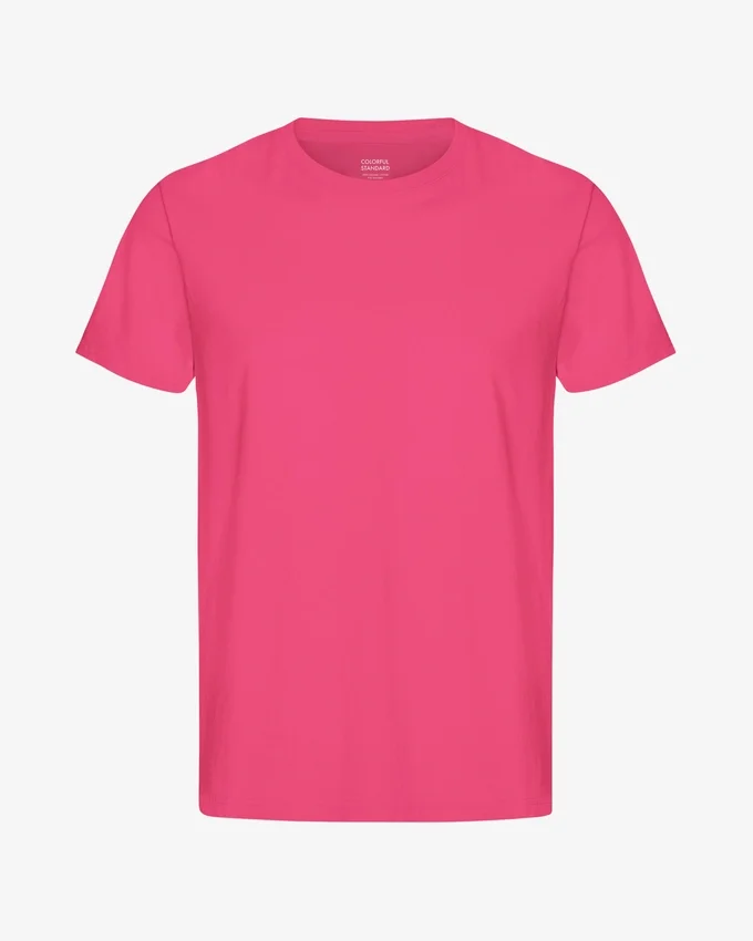 Classic Organic Tee – Bubblegumrosa