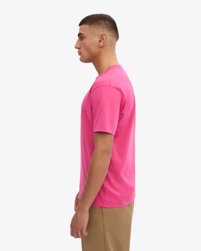 Classic Organic Tee – Bubblegumrosa