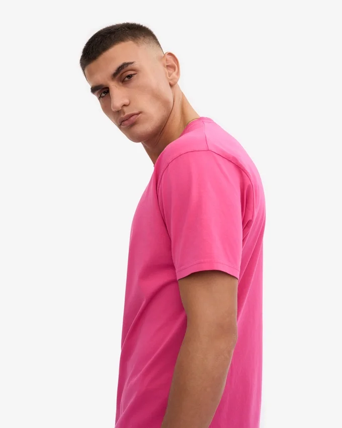 Classic Organic Tee – Bubblegumrosa
