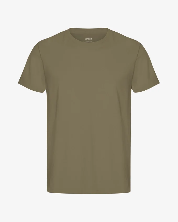 Classic Organic Tee – dammig olivgrön