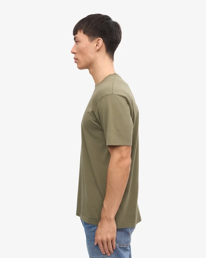 Classic Organic Tee – dammig olivgrön