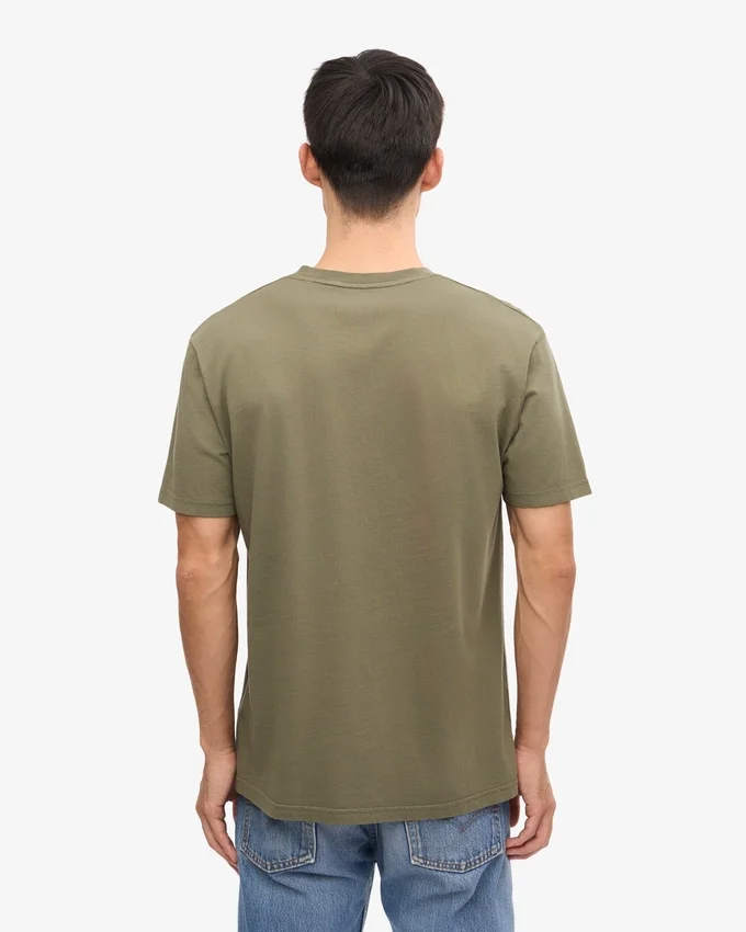 Classic Organic Tee – dammig olivgrön