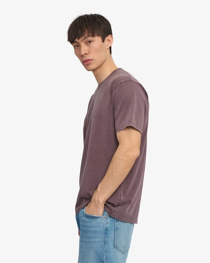 Classic Organic Tee – Faded Grape