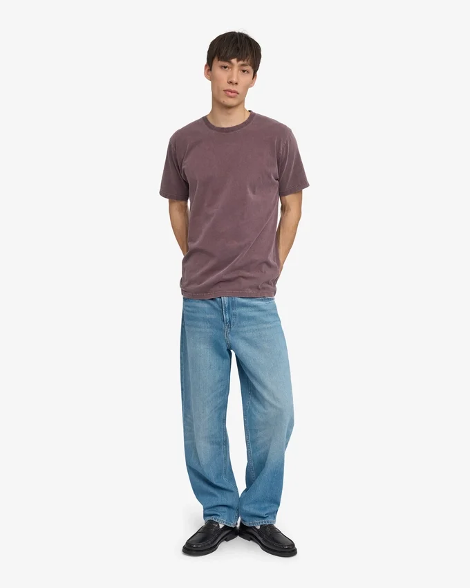 Classic Organic Tee – Faded Grape
