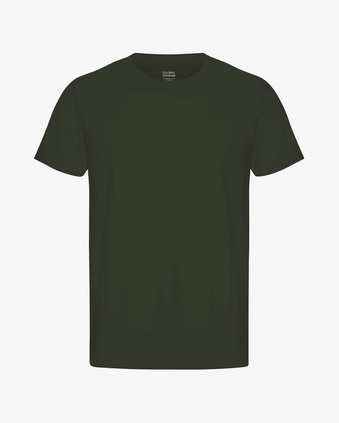 Classic Organic Tee – jaktgrön
