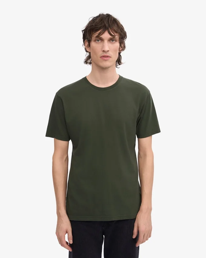 Classic Organic Tee – jaktgrön