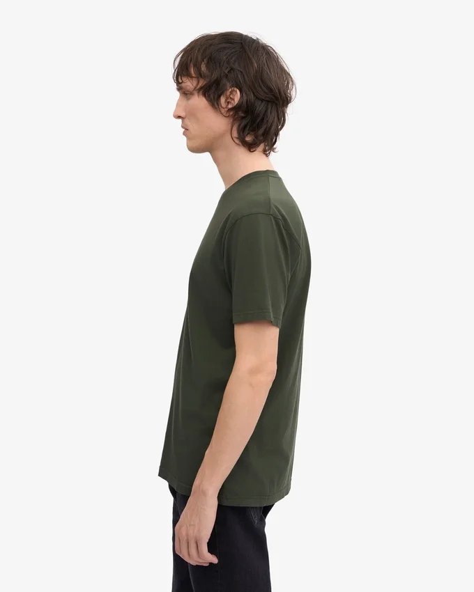 Classic Organic Tee – jaktgrön