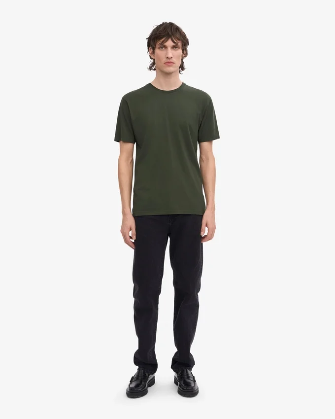 Classic Organic Tee – jaktgrön