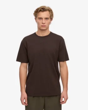 Classic Organic Tee – kaffebrun