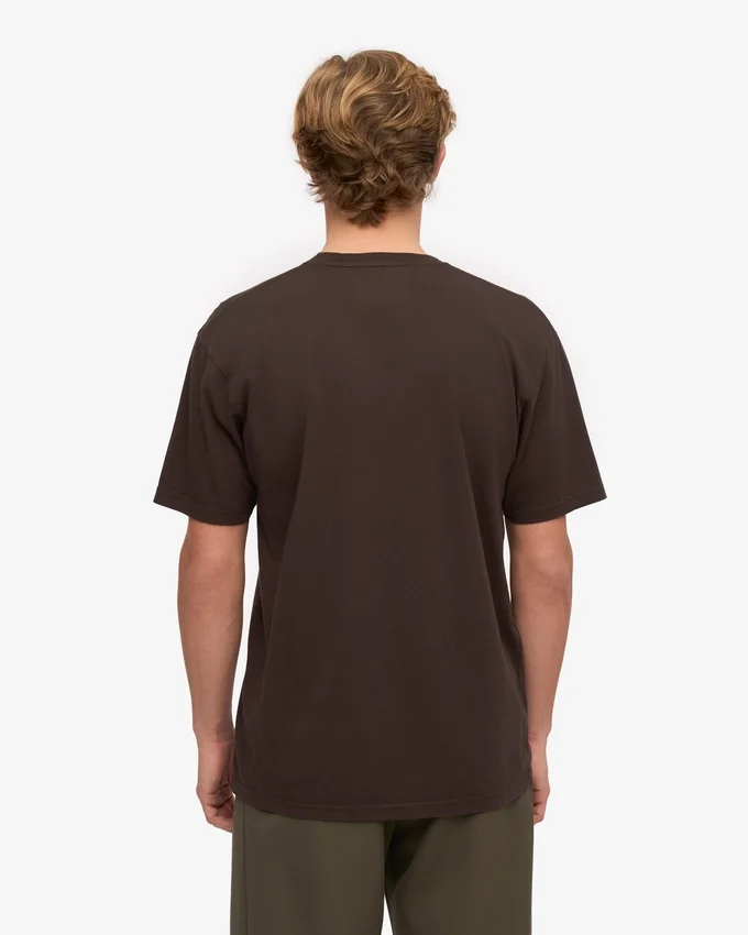 Classic Organic Tee – kaffebrun