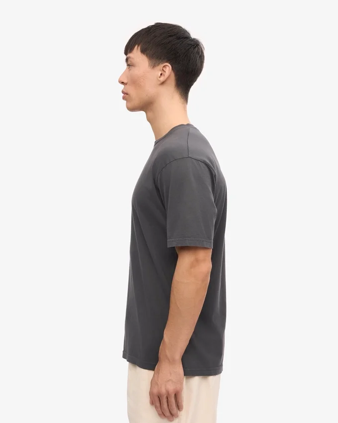 Classic Organic Tee – lavagrå