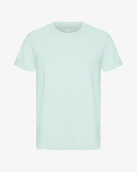 Classic Organic Tee – ljus aqua