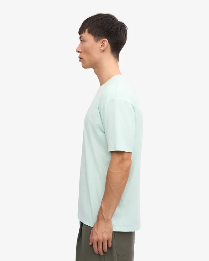 Classic Organic Tee – ljus aqua