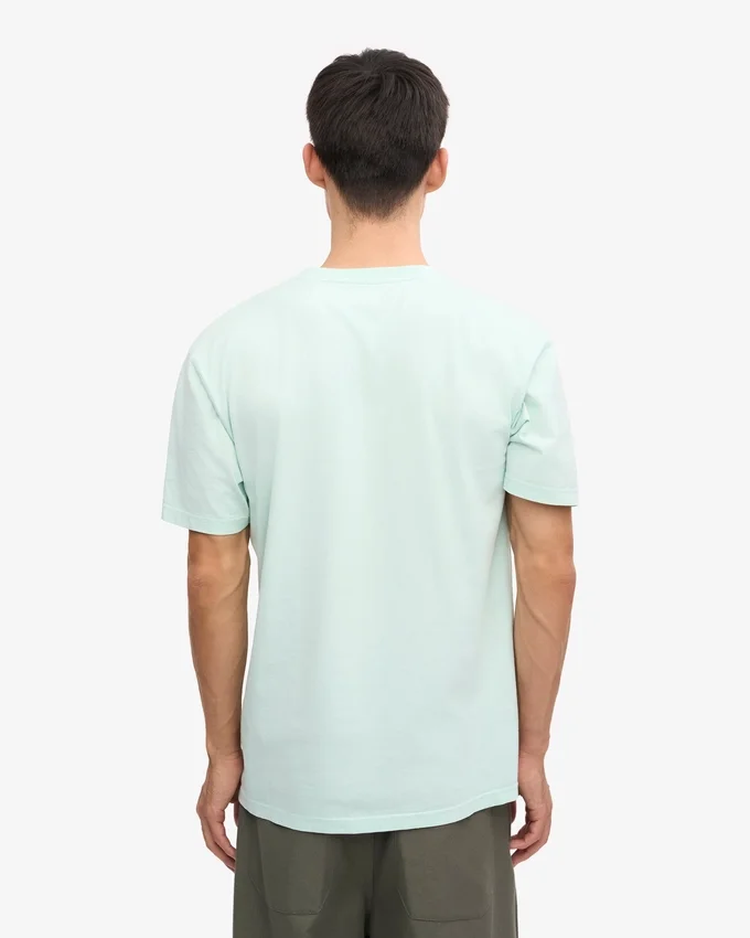 Classic Organic Tee – ljus aqua