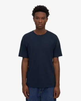 Classic Organic Tee – marinblå