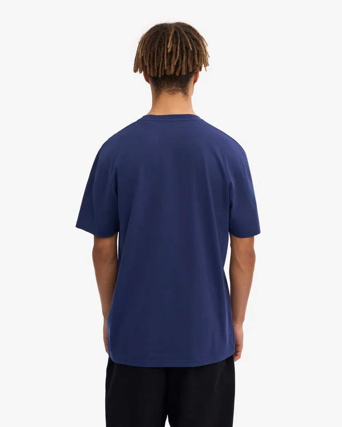 Classic Organic Tee – marinblå