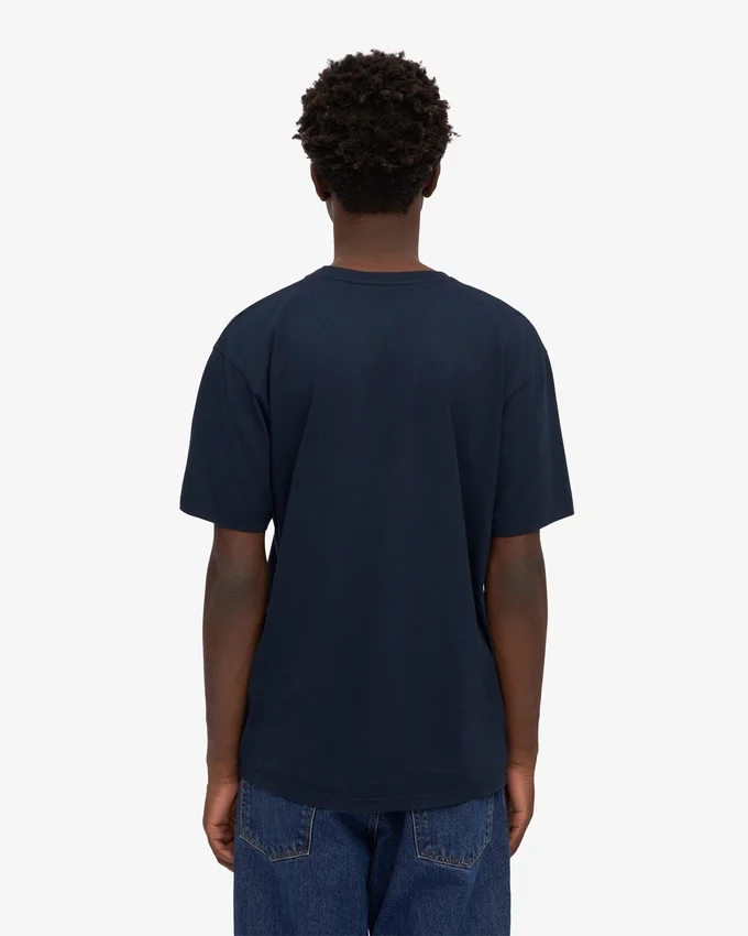 Classic Organic Tee – marinblå